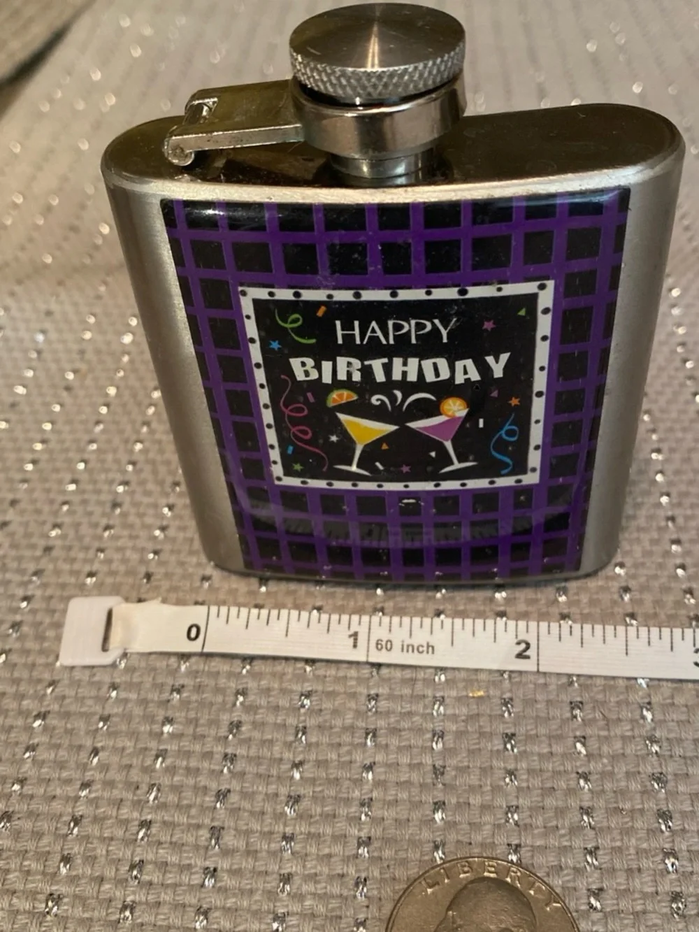GANZ Purple Grid 